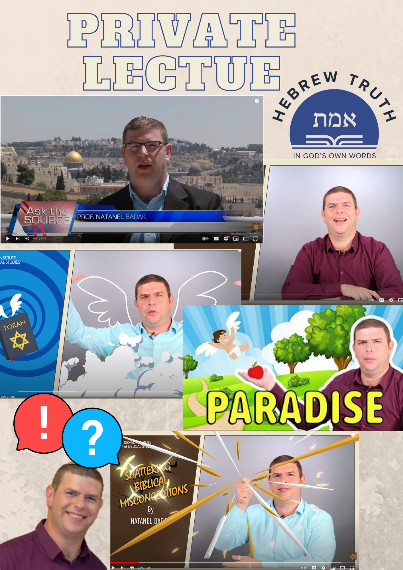 one academic hour - anything Hebrew